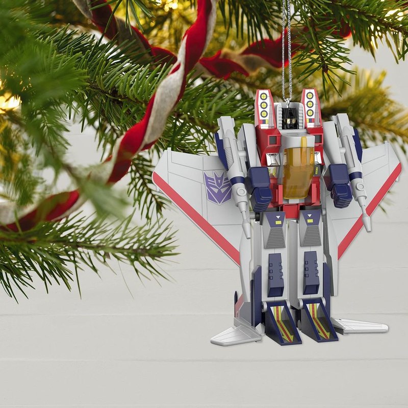 Making Hallmark's Transformers Starscream Ornament Official Images